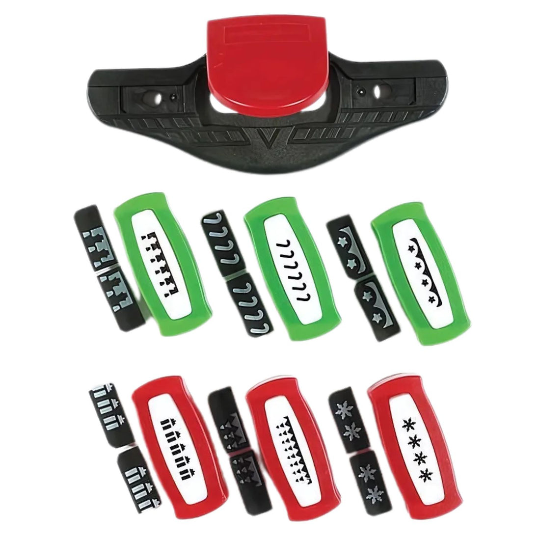 Border Punch Value Kit Christmas / Perforadora de bordes intercambiables Navideñas Perforadoras American Crafts