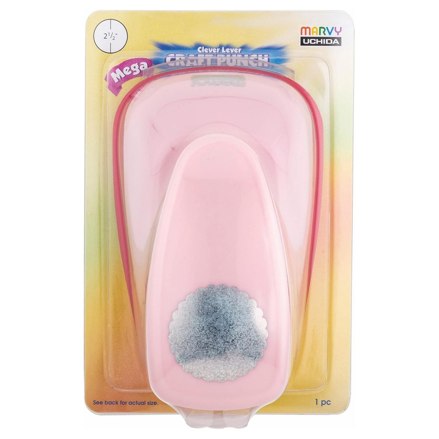 Mega Scalloped Circle 2.5" / Perforadora de Círculo de Escalopa Grande 6.35 cm Perforadoras Marvy Uchida