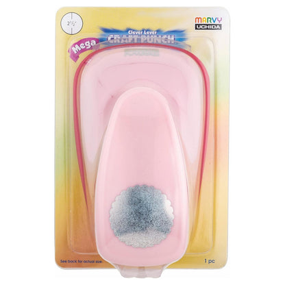 Mega Scalloped Circle 2.5" / Perforadora de Círculo de Escalopa Grande 6.35 cm Perforadoras Marvy Uchida