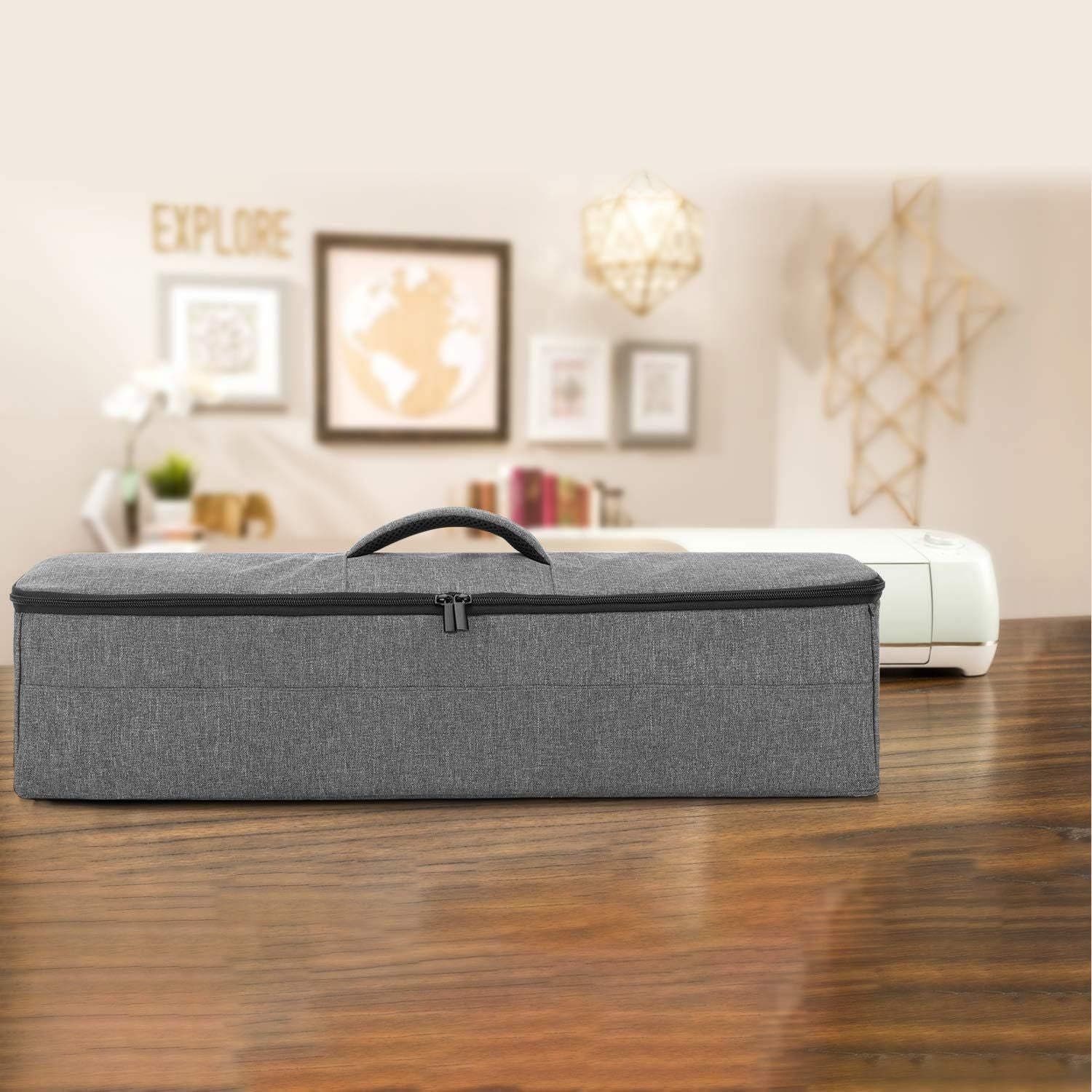 Transportadora y Cubre Polvo Cricut Plotter Accesorios Hobbees