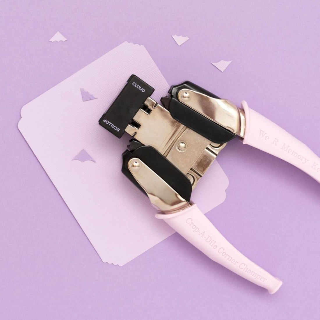 Retro Corner Chomper Rounder Cloud &amp; Scallop / Redondeadora de Esquinas Perforadoras We R Memory Keepers