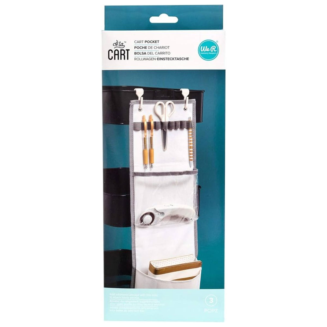 Cart Pocket / Organizador de Tela para Carrito Almacenamiento y Organización We R Memory Keepers