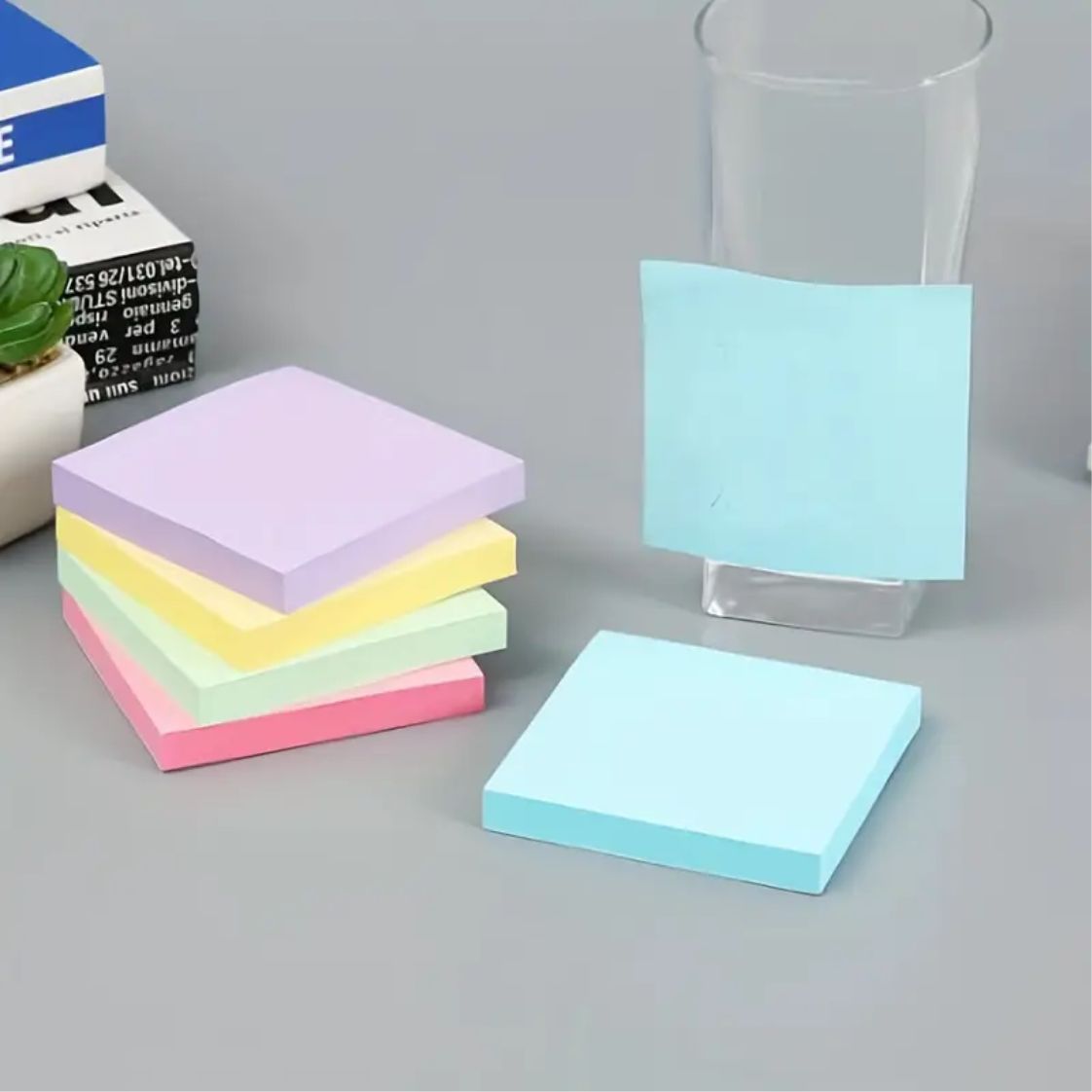 6 Blocks de Notas Post It de Colores Pastel Encuadernacion Hobbees