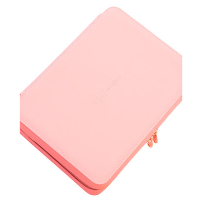 Estuche Caja de Cuero Vegano Deluxe Rosa Descontinuado Kimidori Colors