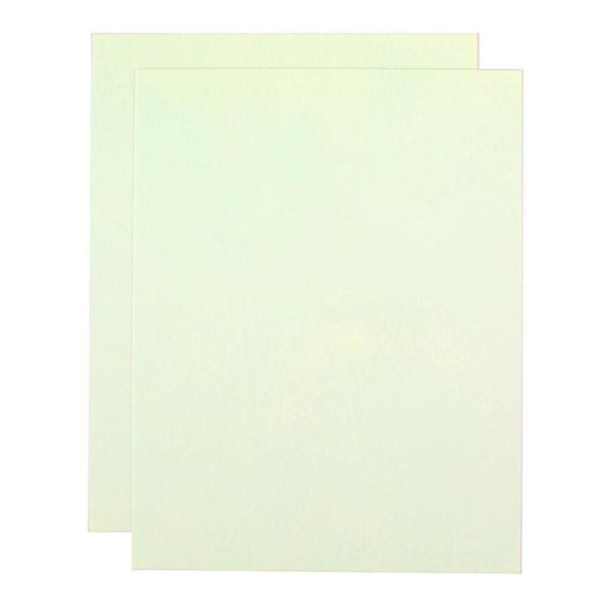 Glow in the Dark Paper 8.5 x 11&quot; / 2 Hojas Papel Brilla en la Oscuridad Acetato y Especializados Silhouette