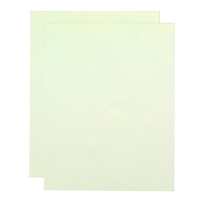 Glow in the Dark Paper 8.5 x 11&quot; / 2 Hojas Papel Brilla en la Oscuridad Acetato y Especializados Silhouette