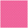 Dark Pink Hearts Cardstock / 1 Hoja de Cartulina Rosa con Corazones