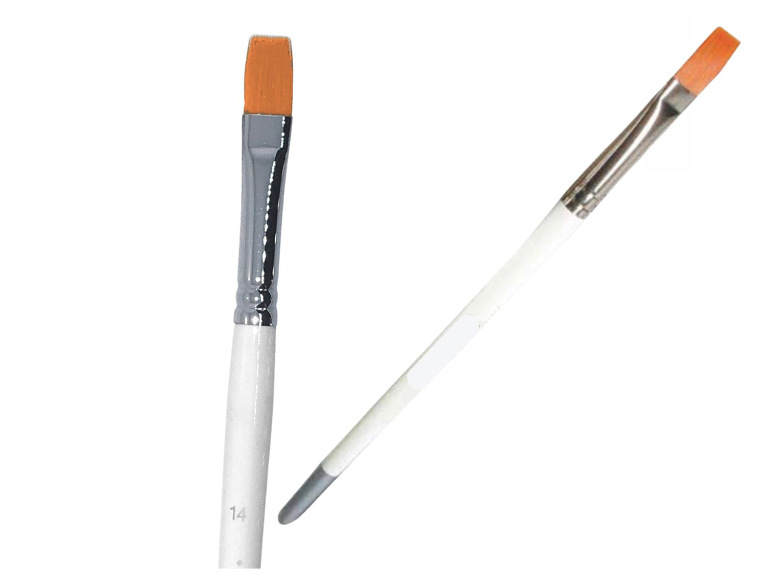 Pincel Plano de Taklon #14 - Main Image