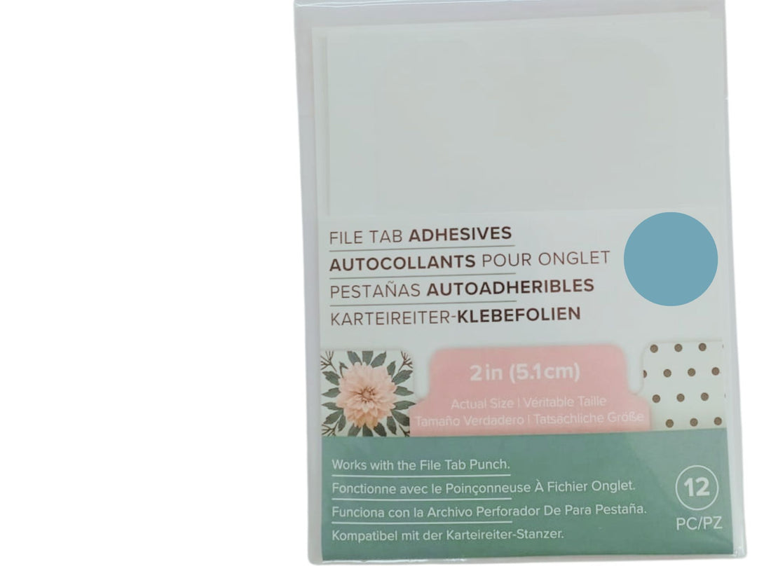 WR Tab Adhesives File / Pestañas Adhesivas Stickers We R Memory Keepers
