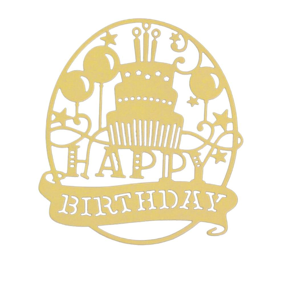 Suaje Happy Birthday 