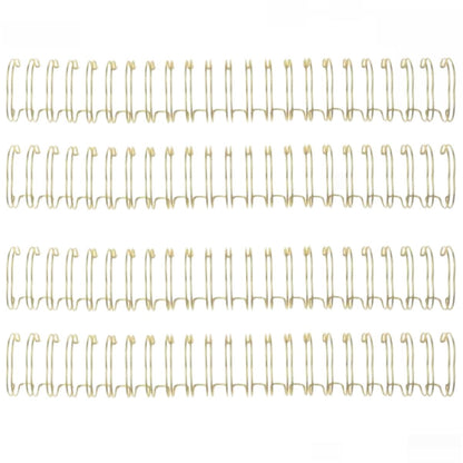Cinch Wires Gold 0.625" / 4 Arillos Metálicos Dorados Arillos para Engargolar We R Memory Keepers