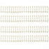 Cinch Wires Gold 0.625" / 4 Arillos Metálicos Dorados Arillos para Engargolar We R Memory Keepers