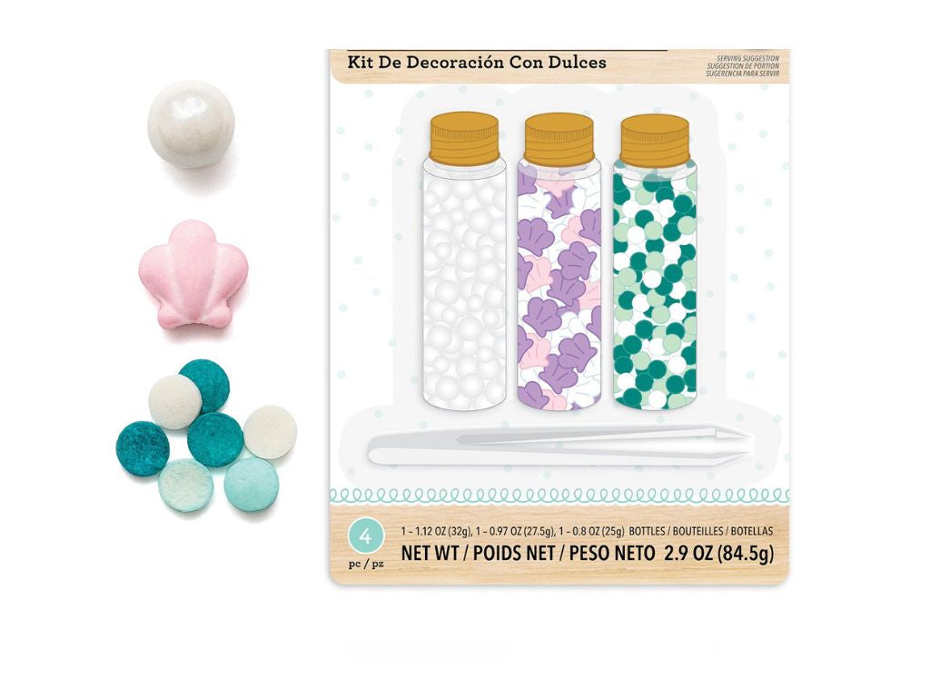 Decorating Candy Kit Mermaid / Kit Decorativo Para Decorar de Sirena Repostería Sugarbelle