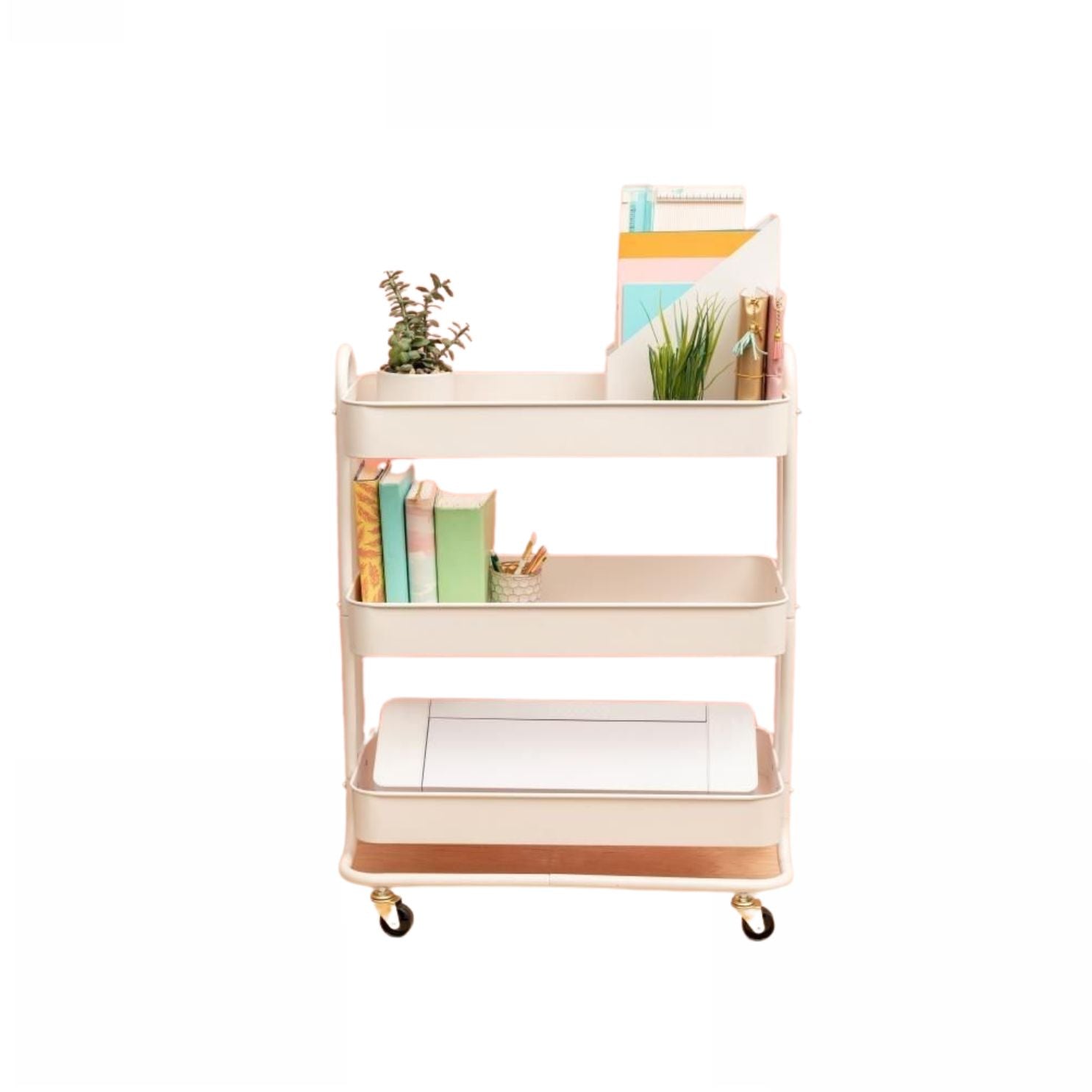 A la Cart Storage Cart With Handles / Carrito Organizador Con Asas Almacenamiento y Organización We R Memory Keepers