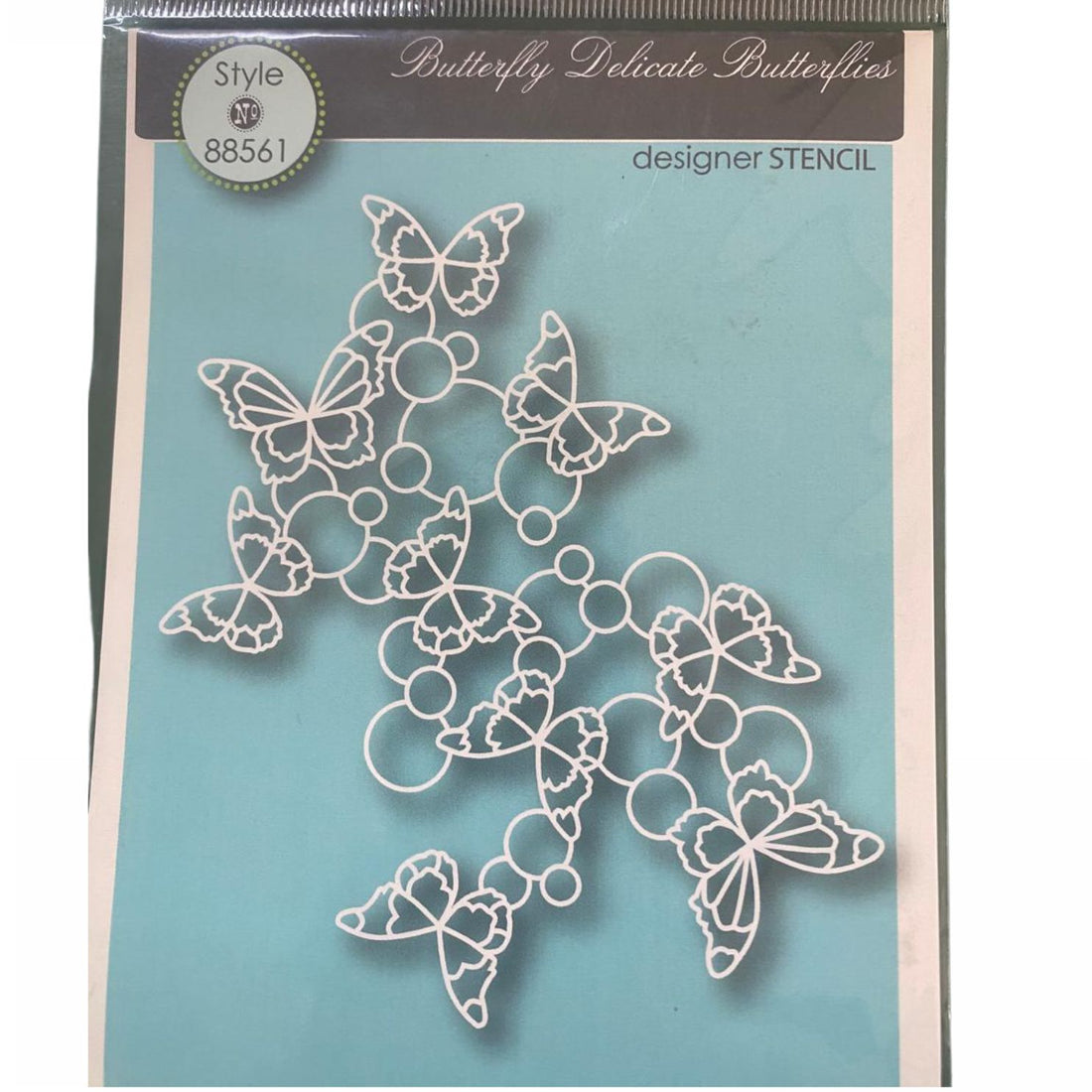 Butterfly Flutter Stencil / Plantilla De Mariposas Esténciles / Plantillas Memory Box