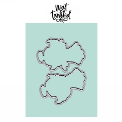 Angel Wings Dies / Suajes de Alas de Angel Dados de Corte / Suajes / Troqueles Neat &amp; Tangled