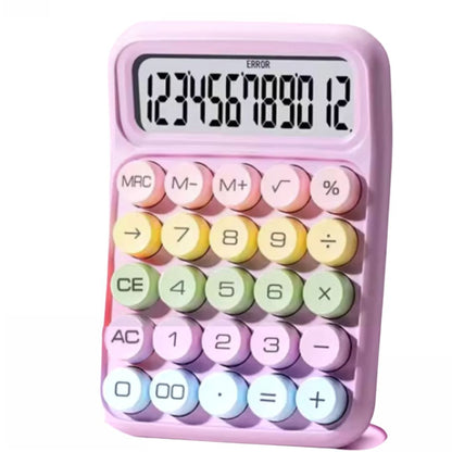 Calculadora de 12 Dígitos Lila Herramientas Hobbees