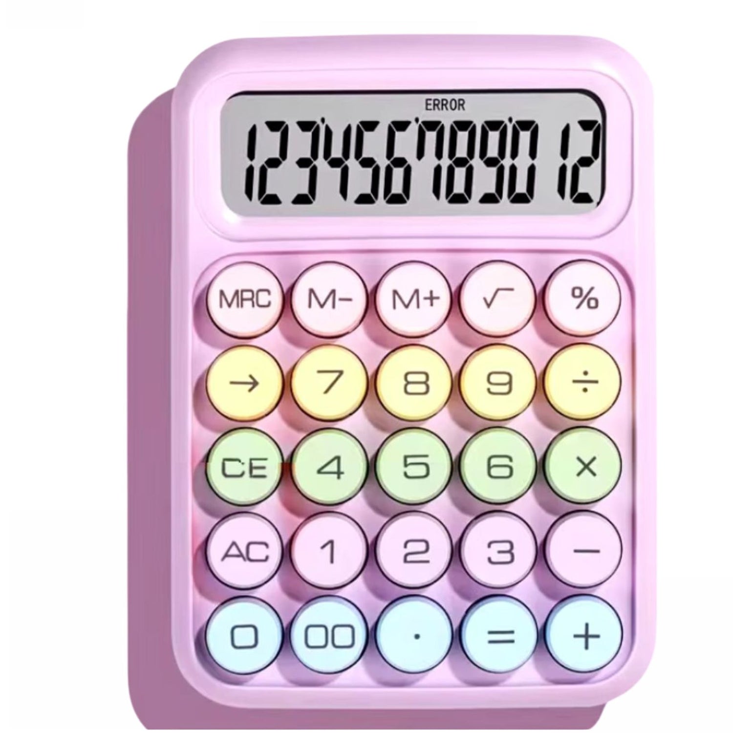 Calculadora de 12 Dígitos Lila Herramientas Hobbees