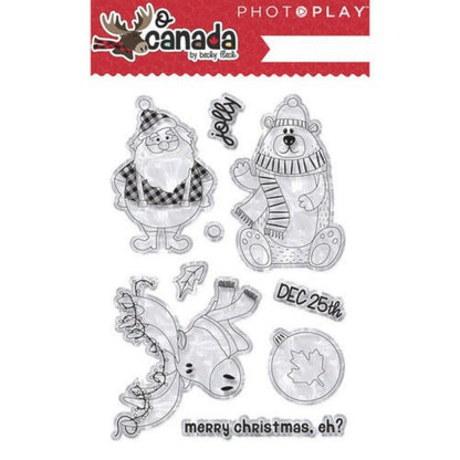 Canada Christmas Stamps / Sellos de Polímero Navideños Sellos Photo Play