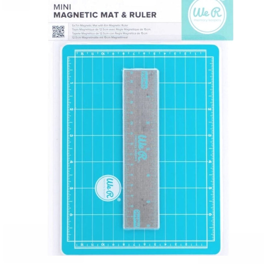 Mini Magnetic Mat and Ruler / Tapete y Regla Magnetica Tapetes, Mats We R Memory Keepers
