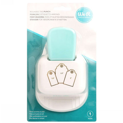 3 in 1 Rounded Tag Punch / Perforadora de 3 Etiquetas Redondas Perforadoras We R Memory Keepers