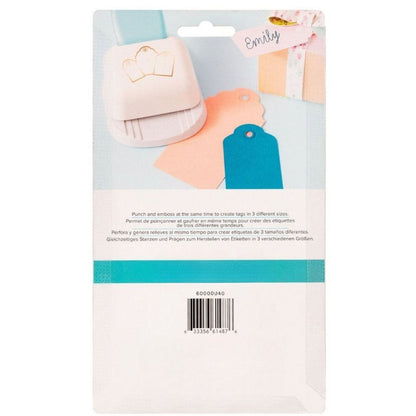 3 in 1 Rounded Tag Punch / Perforadora de 3 Etiquetas Redondas Perforadoras We R Memory Keepers
