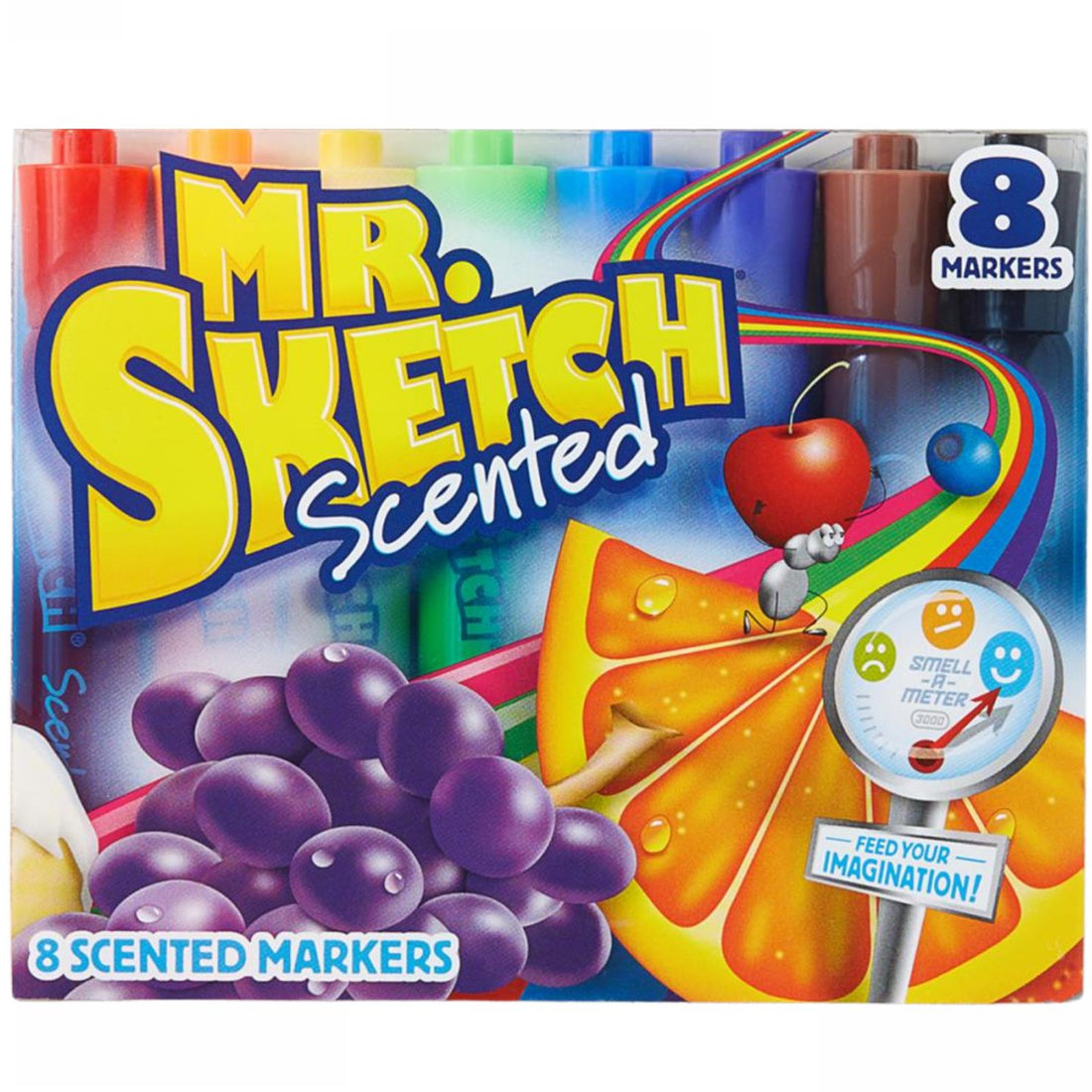 Mr.Sketch Scented Watercolor Marker Chisel Set / Set de 8 Marcadores Acuarelables con Olor Punta Cincel Marcadores &amp; Plumones Mr. Sketch