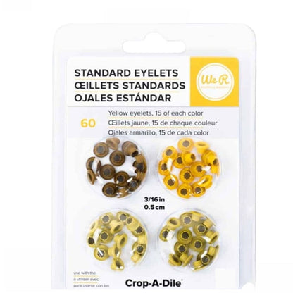 Standard Eyelets Yellow / Ojillos Estándar Amarillos Adornos / Embellishments We R Memory Keepers