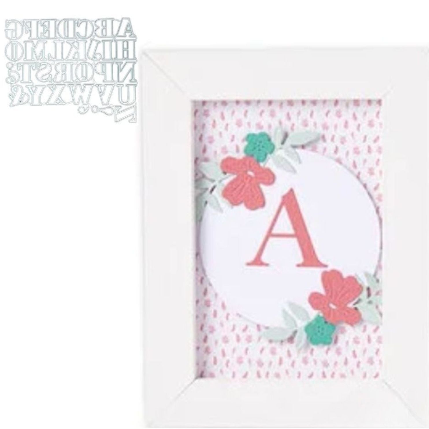 Suaje de Alfabeto Mayúsculas Romano Moderno Dados de Corte / Suajes / Troqueles Hobbees