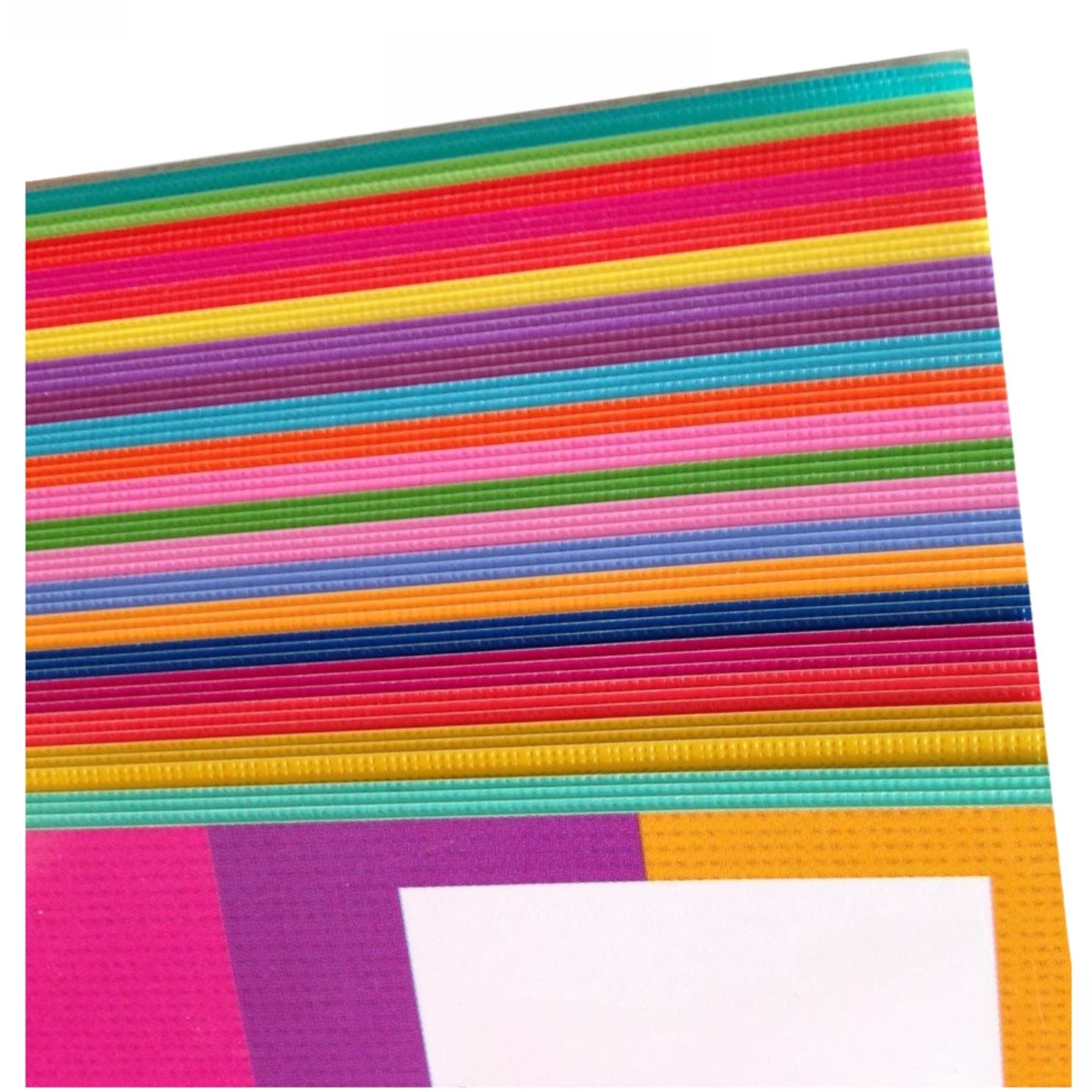Cardstock Stack Brights / Block de Cartulina Texturizada Papel DCWV