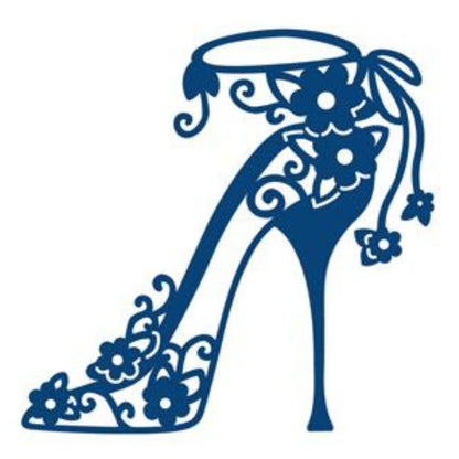 Suaje de Zapatilla Floral Dados de Corte / Suajes / Troqueles Hobbees