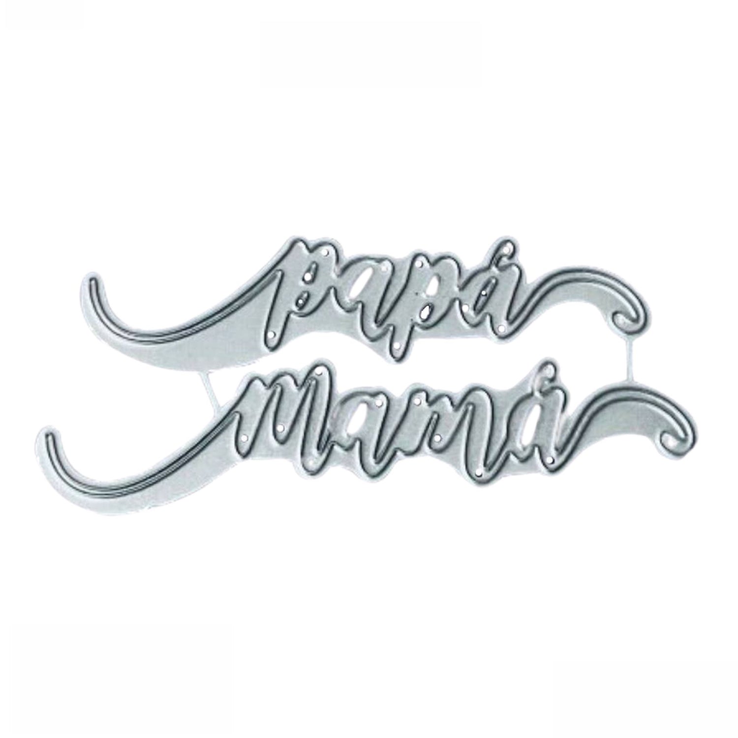 Suaje de Mamá Papá Dados de Corte / Suajes / Troqueles Hobbees