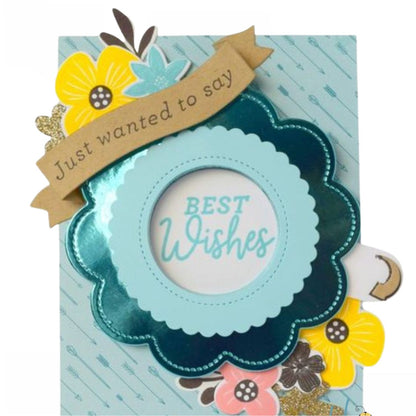 Kit de Suaje de Iris de Cámara Mágico en 2 Tamaños Dados de Corte / Suajes / Troqueles Hobbees