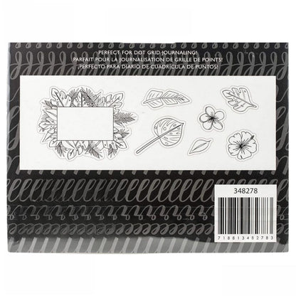 Tropical Stamps / Sellos de Hojas Tropicales Sellos Kelly Creates