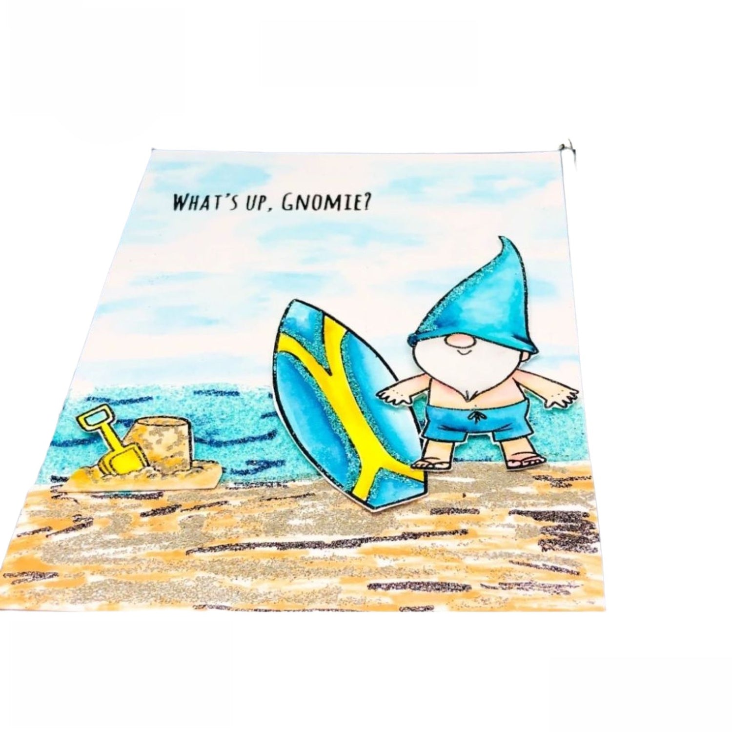 Glassy Ocean Embossing Powder / Polvo de Embossing Azul Agua Translúcido Polvos de Embossing Wow!