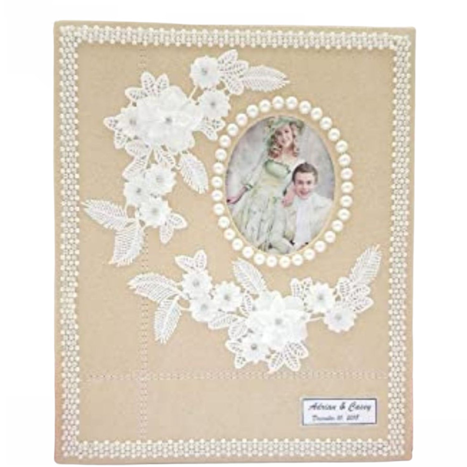 Adhesive Pearls / Perlas Blancas Adhesivas Adornos / Embellishments Jolee&