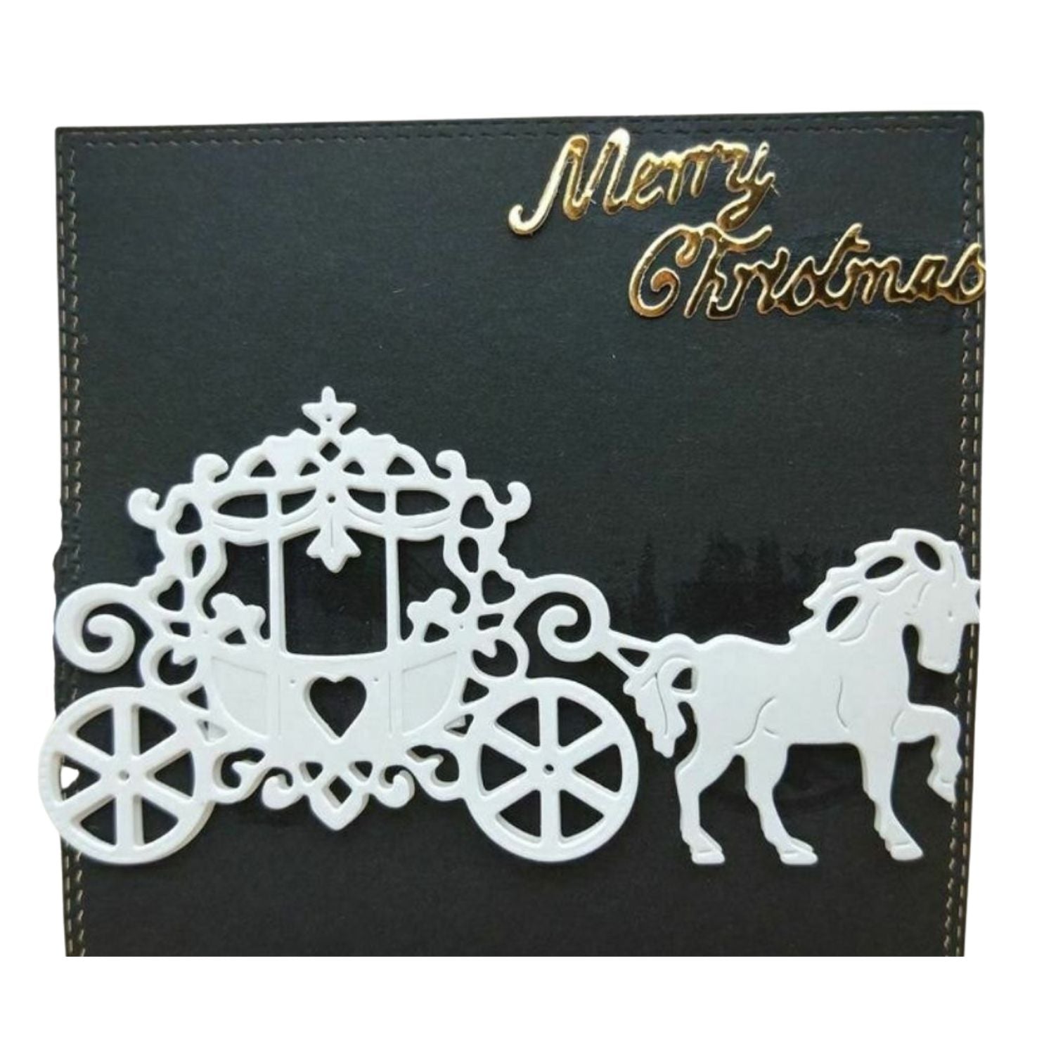 Suaje de Carruaje con Caballo Dados de Corte / Suajes / Troqueles Hobbees