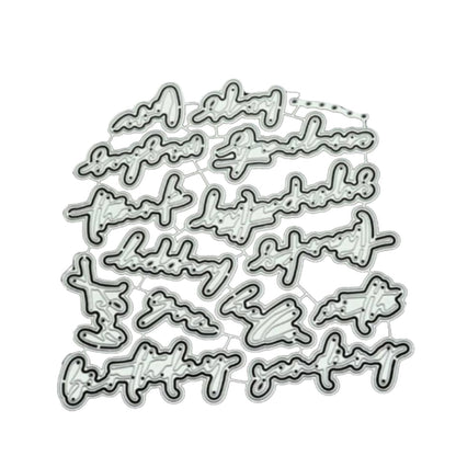 Suaje de Frases con Sombra 