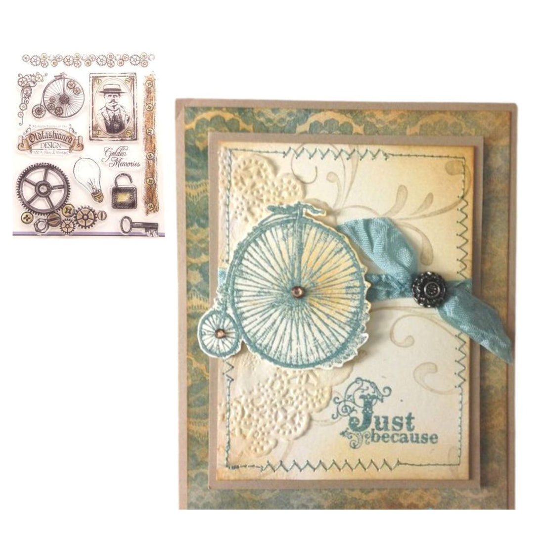 Sellos de Polímero de Objetos Vintage 