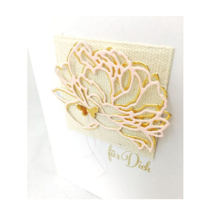 Suaje de Contorno de Flor Dados de Corte / Suajes / Troqueles Hobbees