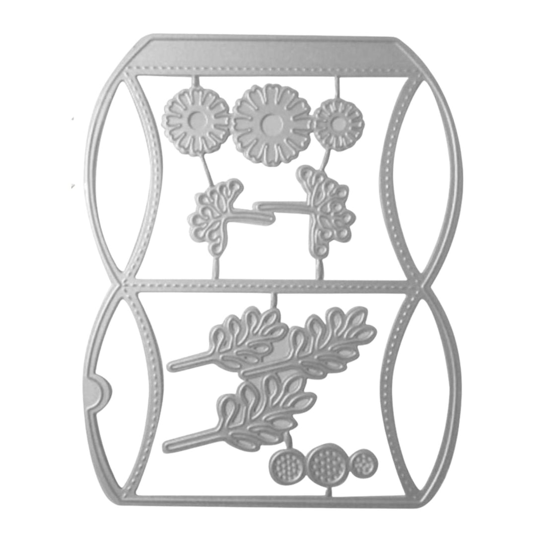 Suaje de Cajita de Almohada y Flores Dados de Corte / Suajes / Troqueles Hobbees