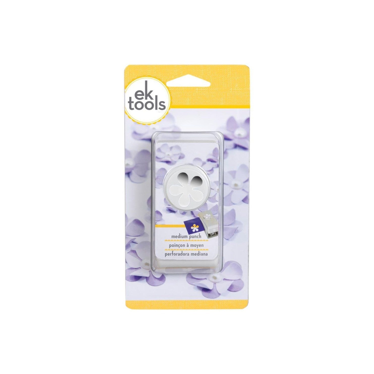 Retro Flower Medium Punch / Perforadora de Flor Perforadoras Ek Success