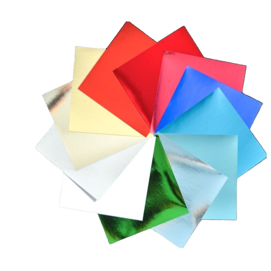 Polished Foil Cardstock Pad 6" / Block de Cartulina Metalizada Papel Memory Box