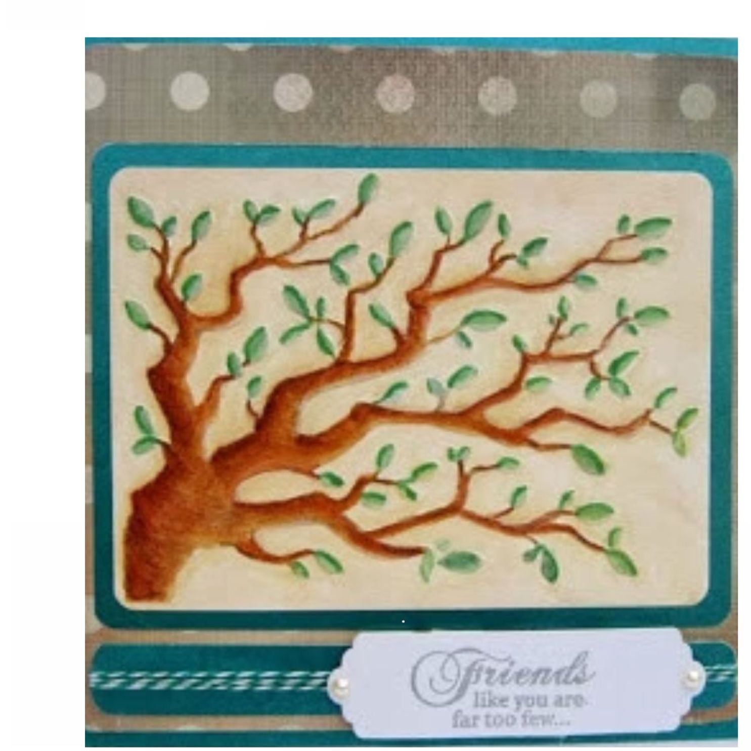 Embossing Branch W/ Leaves Pattern / Folder de Grabado Rama Folders de Grabado Darice