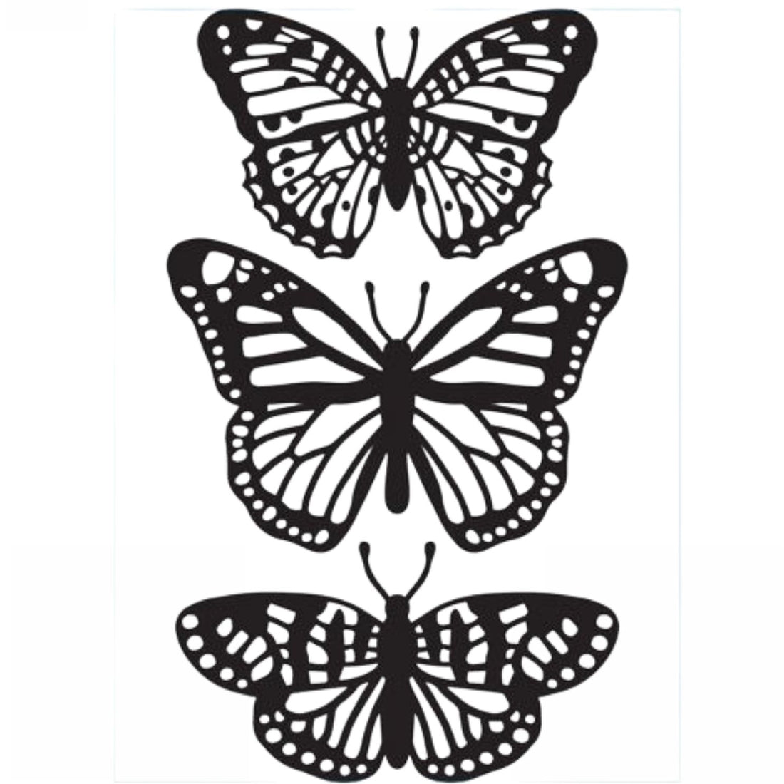 Embossing Folder Butterflies Trio / Folder de Grabado Mariposas Folders de Grabado Darice