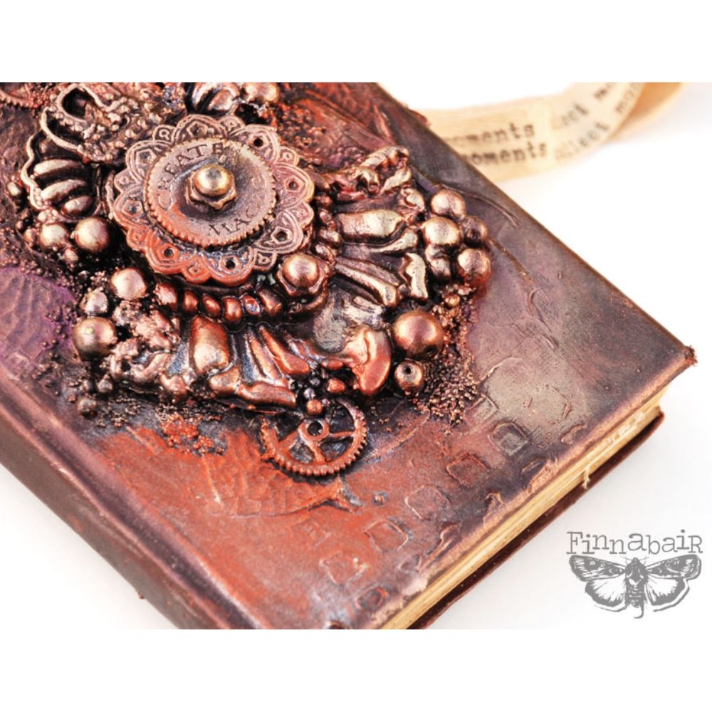 Finnabair Art Alchemy Metallique Wax Blue Lagoon / Pintura en Cera Azul Laguna Pintura y Medios Mixtos Prima Marketing