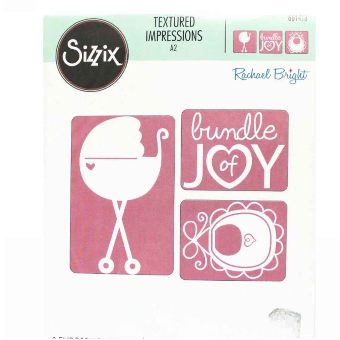 Sizzix Bundle of Joy Set / Folder de Grabado Bebé Folders de Grabado Sizzix