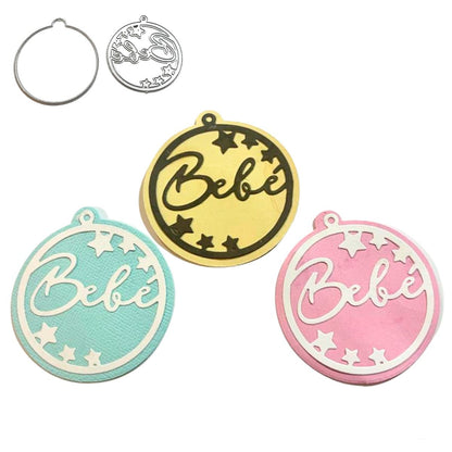 Suaje de Etiqueta Bebé Dados de Corte / Suajes / Troqueles Hobbees