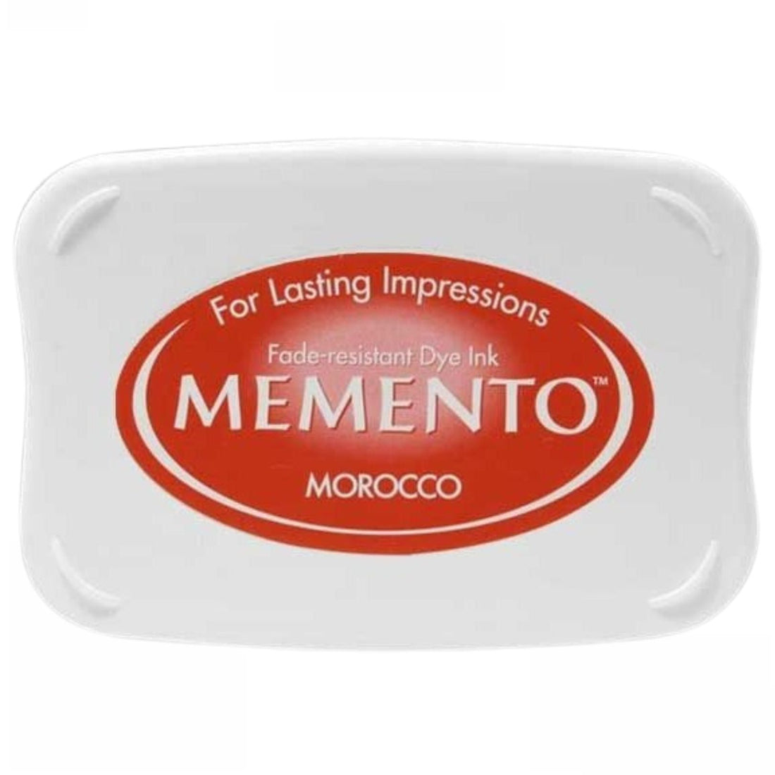 Morocco Memento / Cojín de Tinta para Sellos Naranja Oscuro Tintas TSUKINEKO