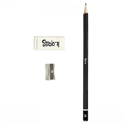 Watercolor Paint Set / Kit de Acuarelas 34 piezas Acuarela Studio 71